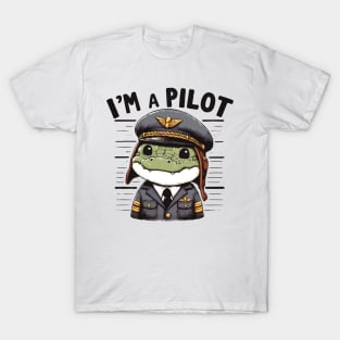 Crocodile Pilot T-Shirt